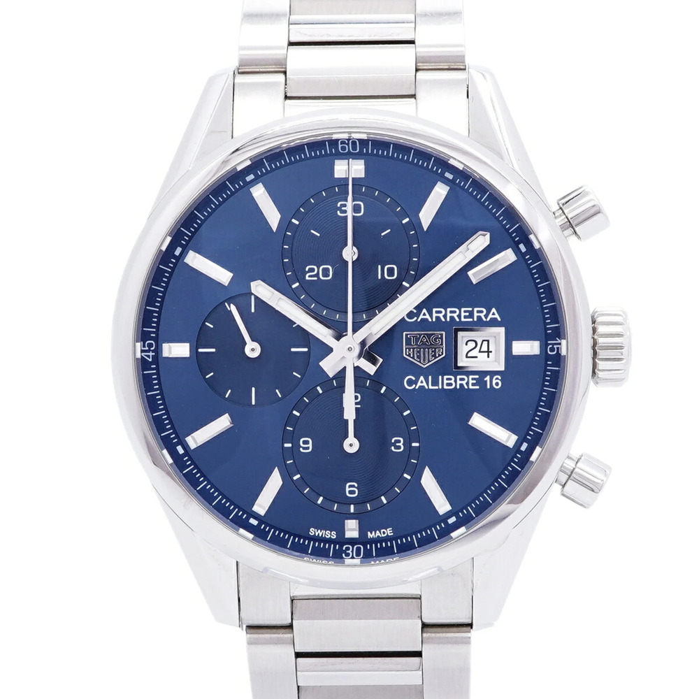 TAG Heuer Carrera Calibre 16 CBK2112 Blue Dial Men's Watch